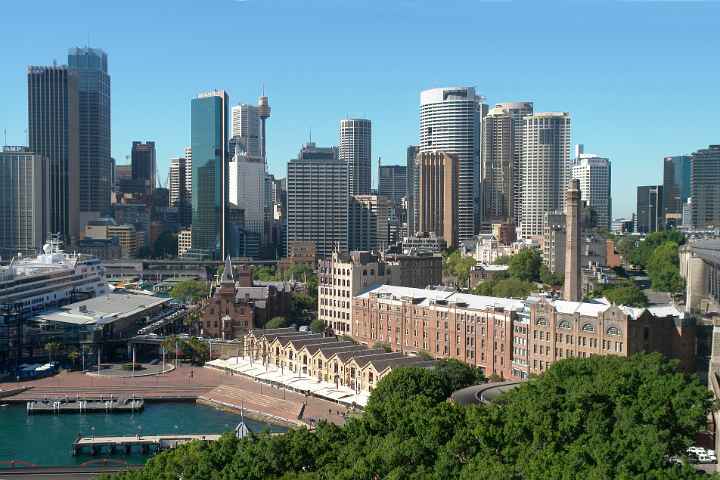 From Sydney Harbour Bridge