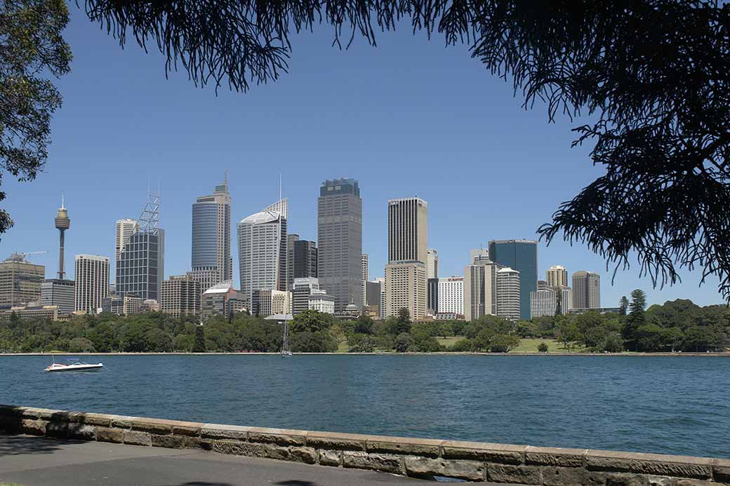 View to Sydney CBD