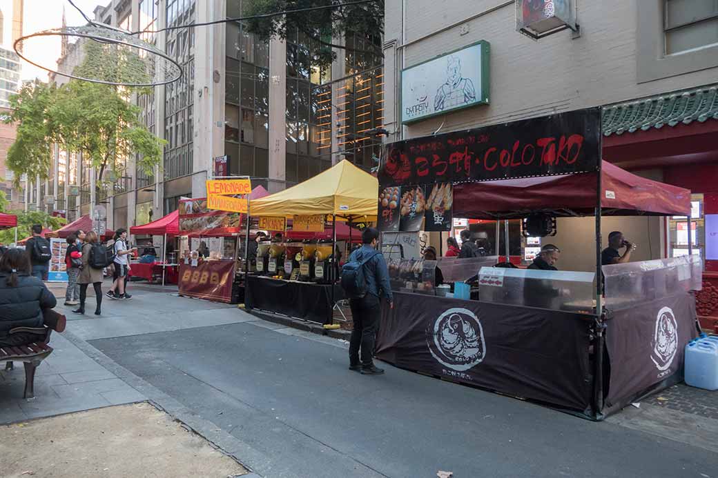 Food stalls, Chinatown