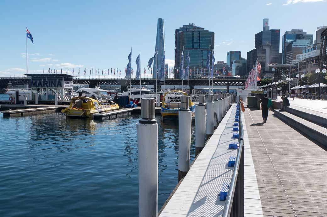 Along Darling Harbour