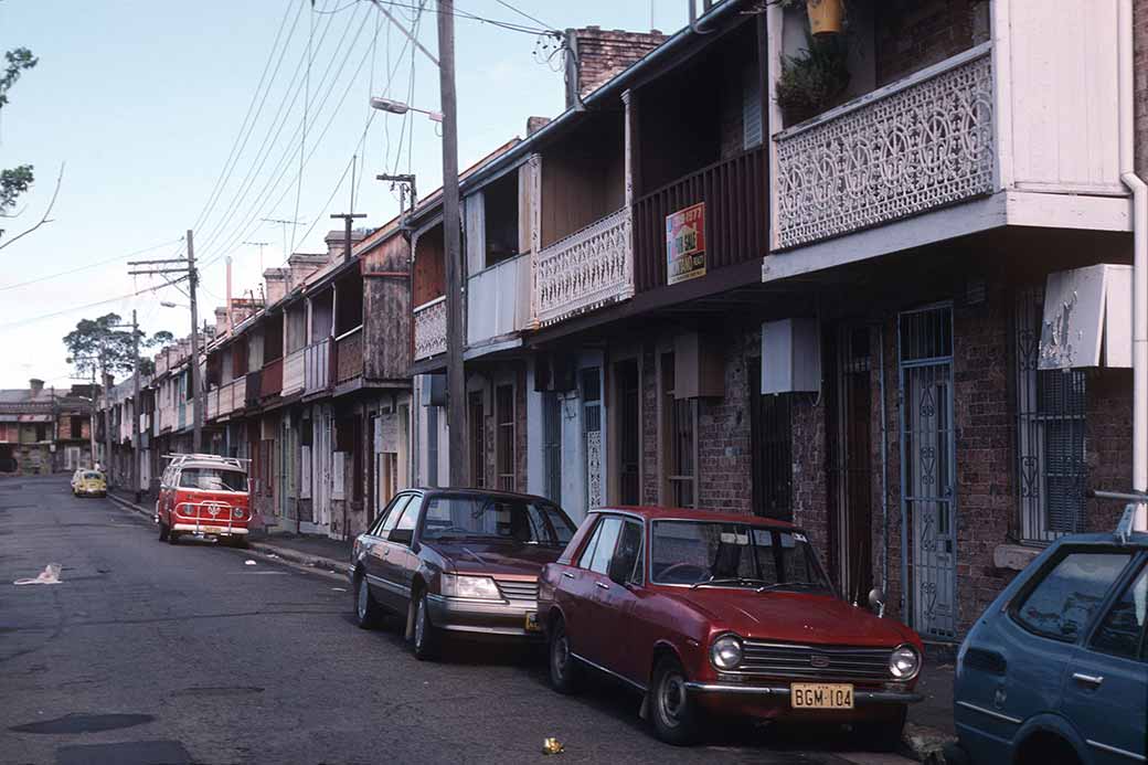 Quiet street in Redfern