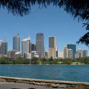 View to Sydney CBD