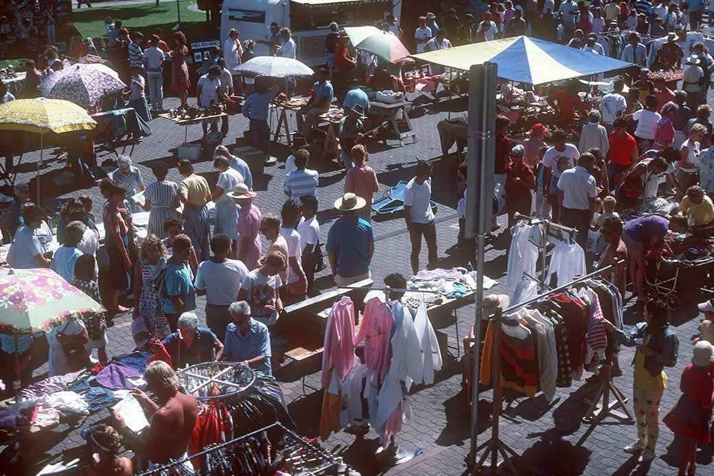 Salamanca Market view