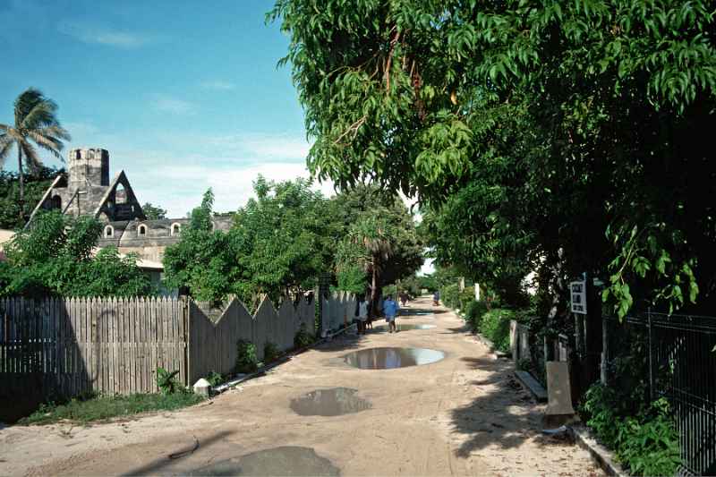 Past school and church