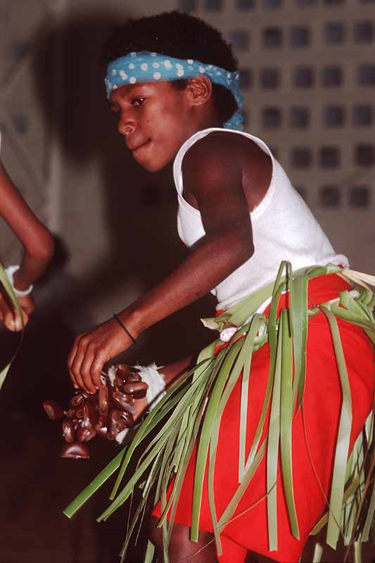 Young boy dancer