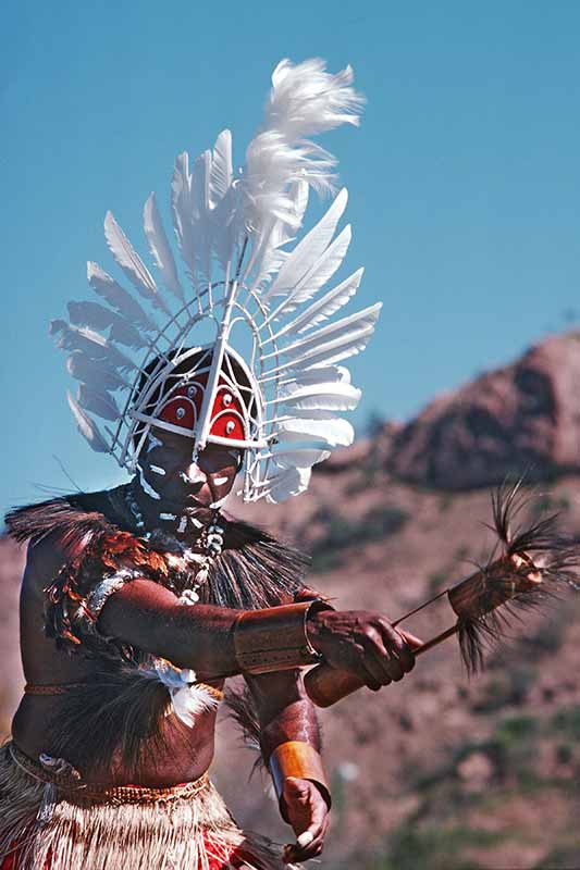 Karanga dancer