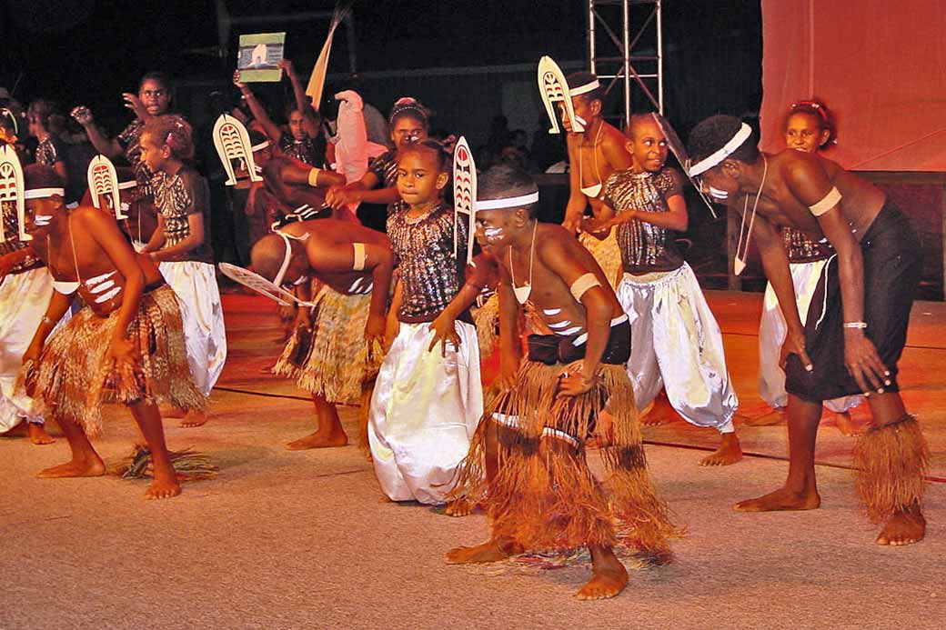 Yam Island dancers