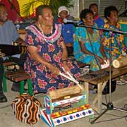 Drumming and singing