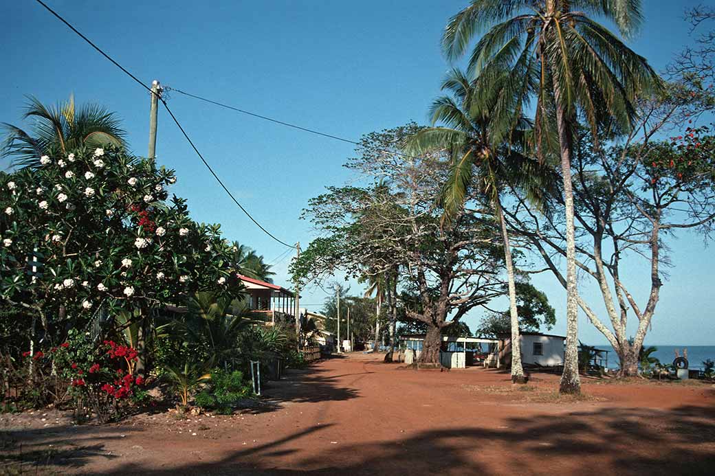 At the sea front