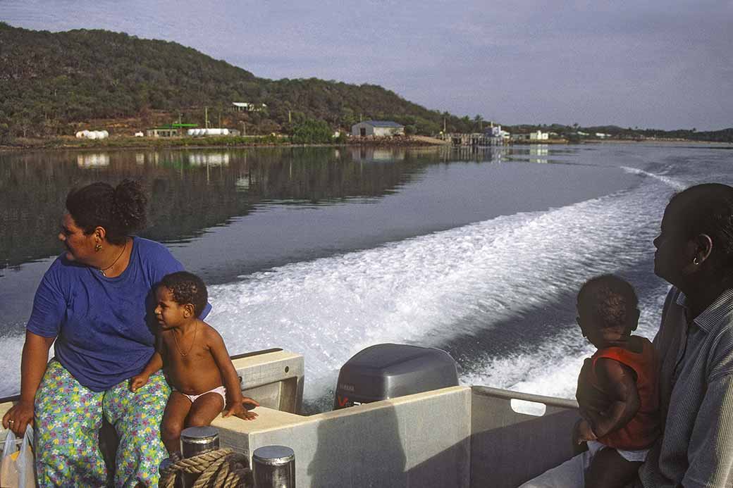 Ferry from Badu