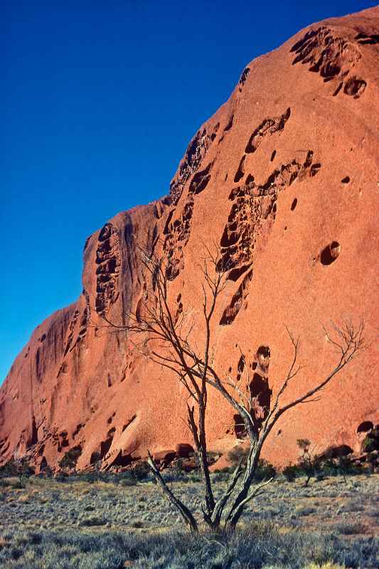 Initiation myth area, northern face