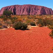 Aerial view, Ayers Rock