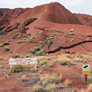 Former climbing site