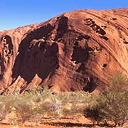 Weathered rockface