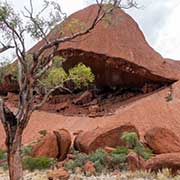 Cave at Uluru