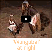 Wungubal at night