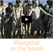 Wungubal on the beach