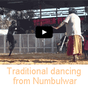 Aboriginal dancing from Numbulwar