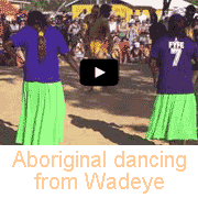 Aboriginal dancing from Wadeye