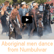 Aboriginal dancing from Numbulwar (2)