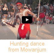 Aboriginal dancing from Mowanjum (1)