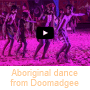Aboriginal dance from Doomadgee