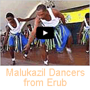 Malukazil Dancers from Erub (Darnley Island)
