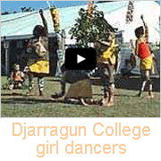 Djarragun College girl dancers