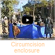 Circumcision enclosure 