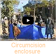 Circumcision enclosure