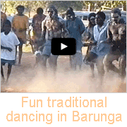 Fun traditional dancing