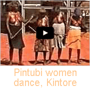 Pintubi women dance