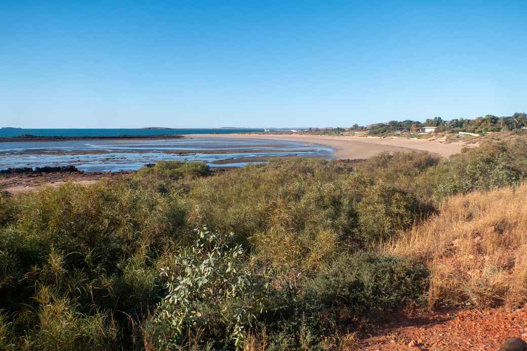 View to the beach, Point Samson