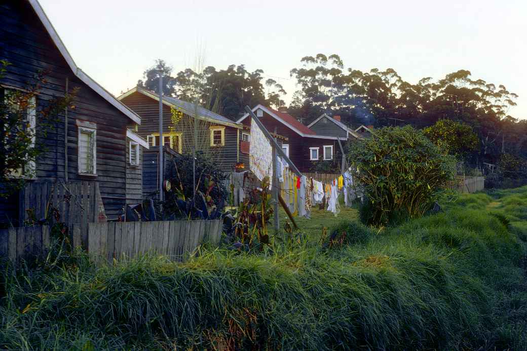 Wooden houses, Pemberton