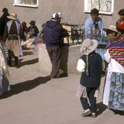 Aymara women in Copacabana