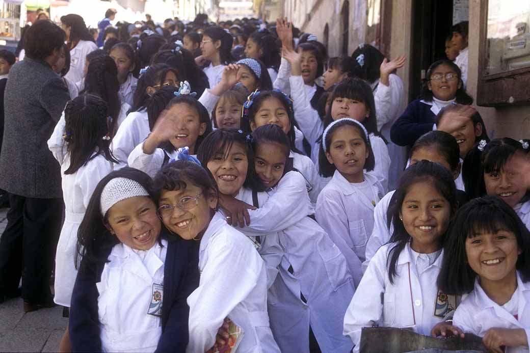 Schoolgirls of La Paz