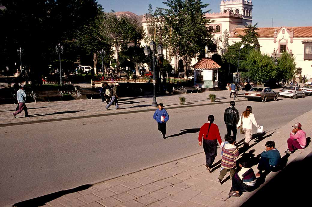 Main square in Potosí