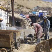 Miners at Cerro Rico