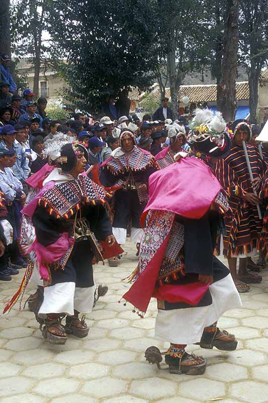 Pujllay dancers