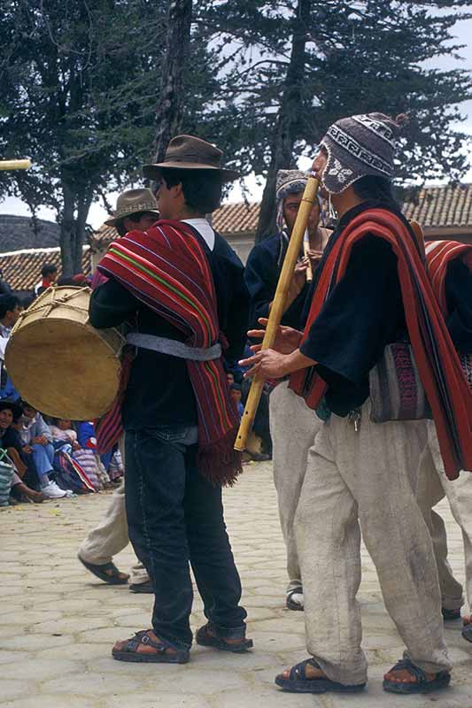 Flute and drum