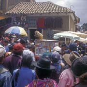 Crowds in Tarabuco