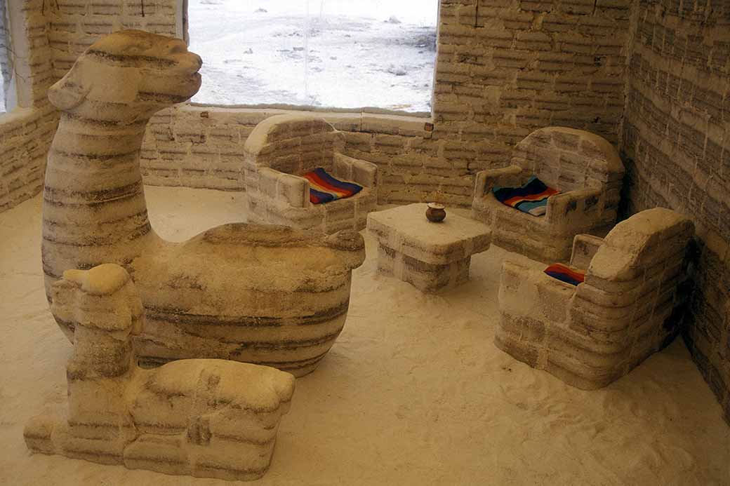 Salt block furniture