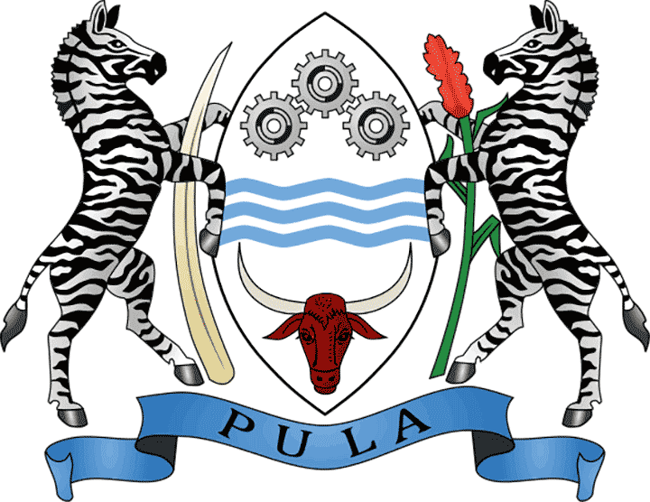 Coat of arms of Botswana, 1966