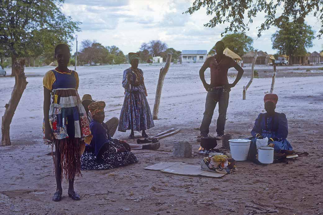 Herero family, Maun