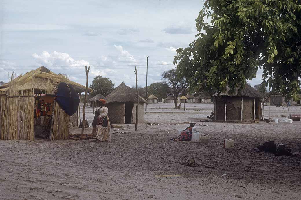 Herero village, Maun