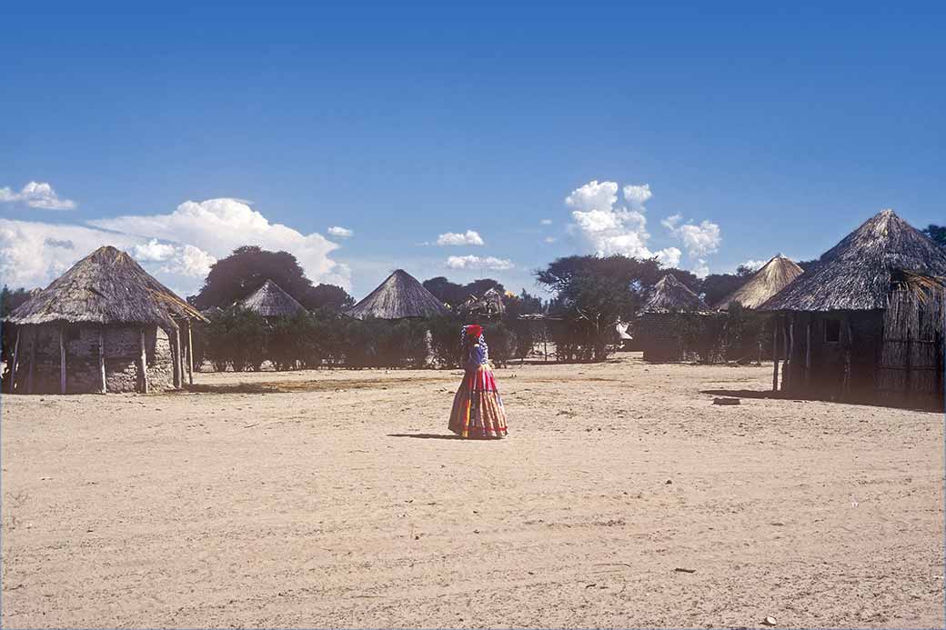 Herero woman, Maun