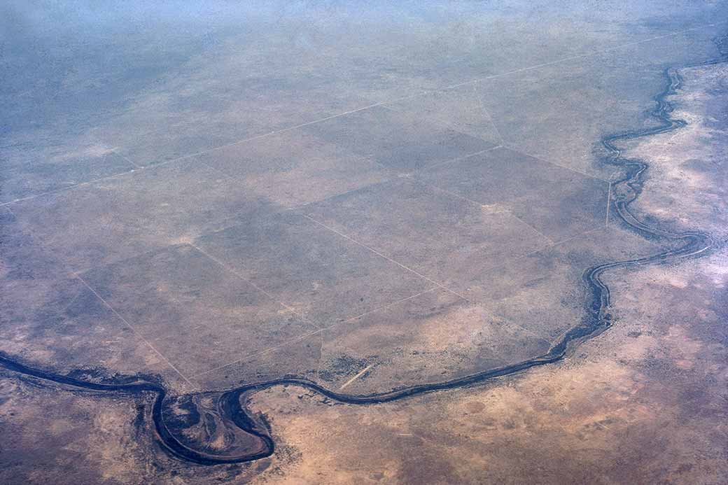 Border with Caprivi Strip of Namibia