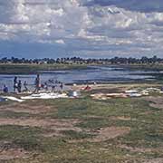 Laundry washing place, Maun