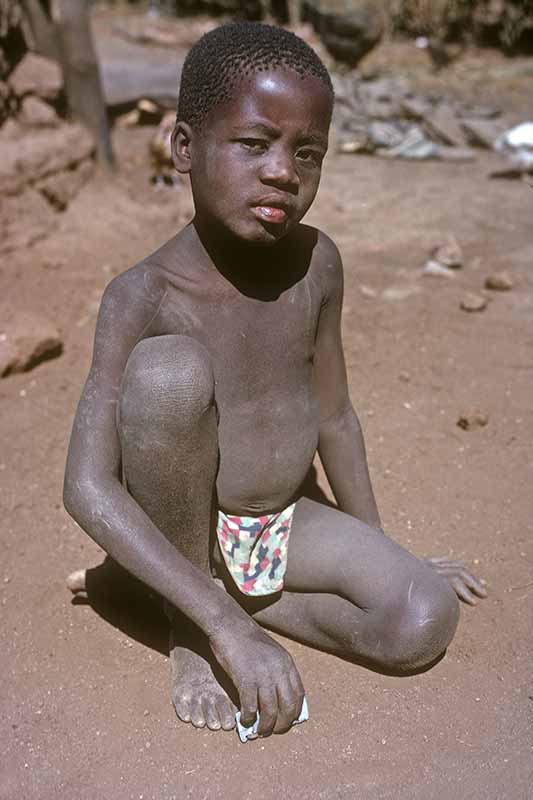 Young boy, Serowe