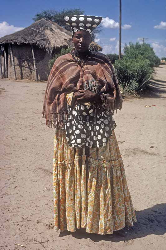 Herero woman, Maun